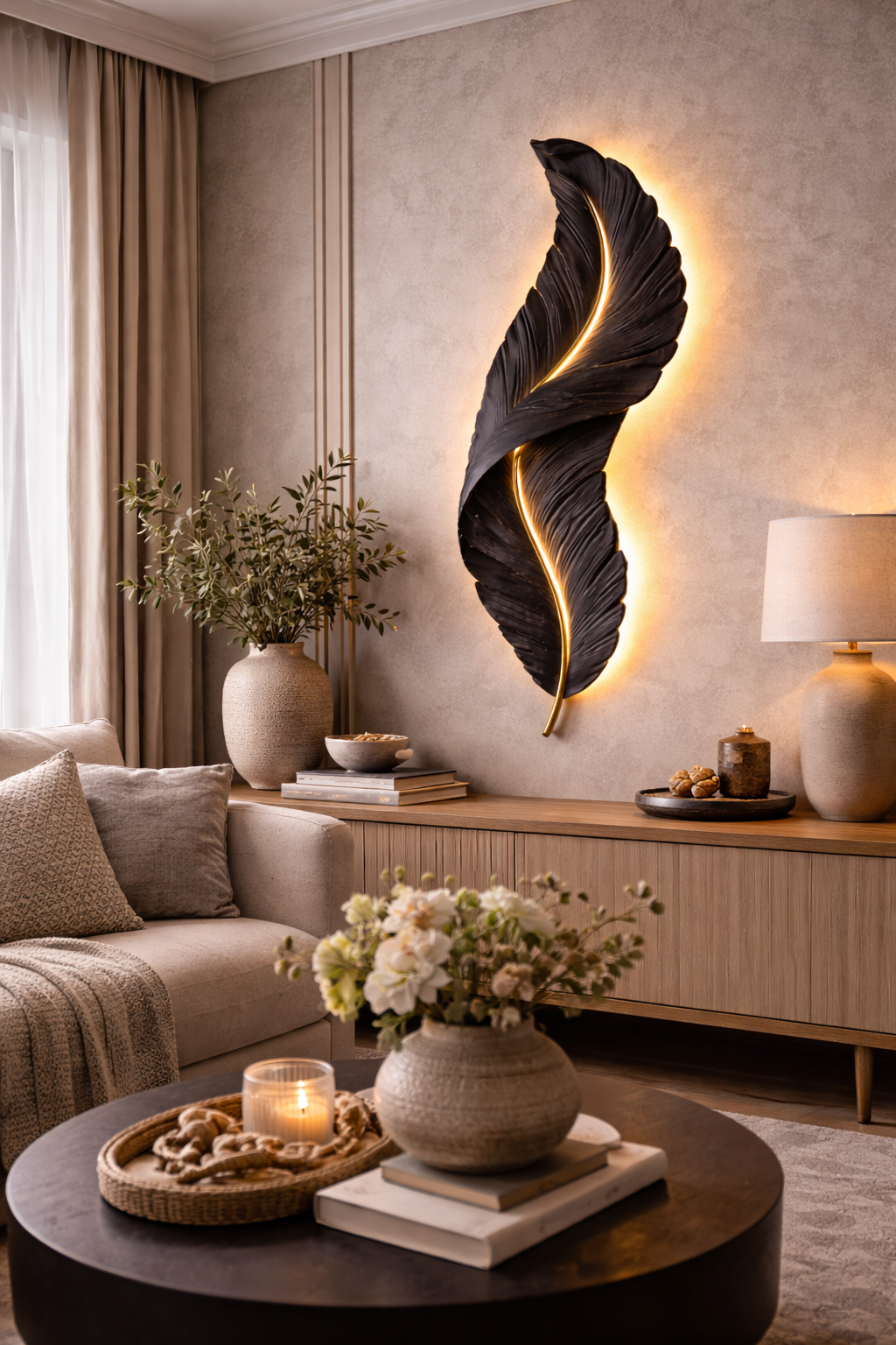 Applique Murale PLUME