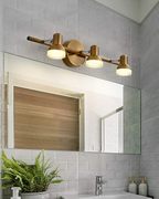 applique luminaire doré led 