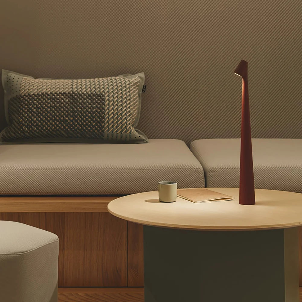 Lampe de Table LED Élancée Rechargeable