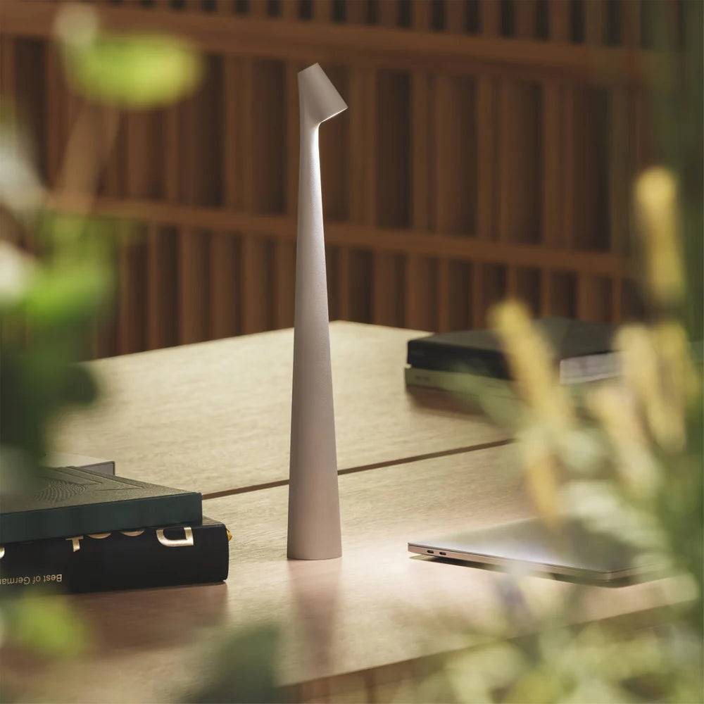 Lampe de Table LED Élancée Rechargeable