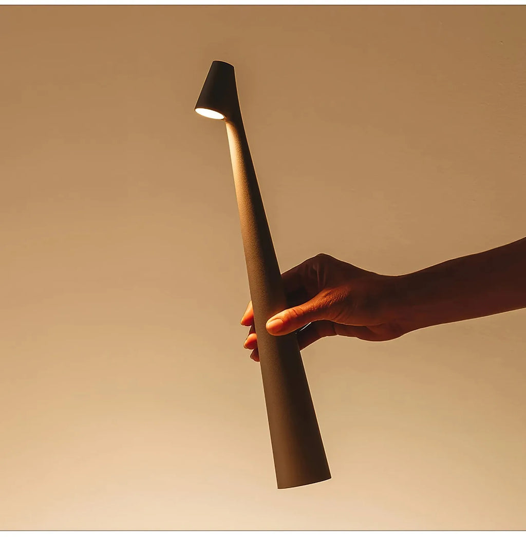 Lampe de Table LED Élancée Rechargeable