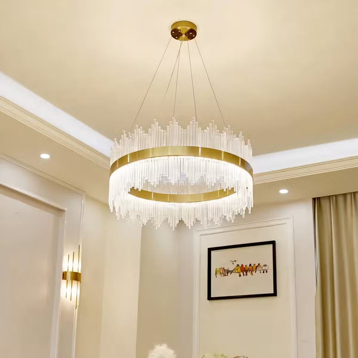 Luminaire suspendu elegant