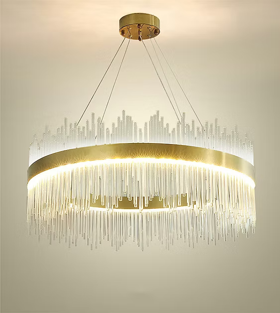 LUSTRE Doré moderne maroc