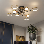 Plafonnier LED Géométrique Contemporain