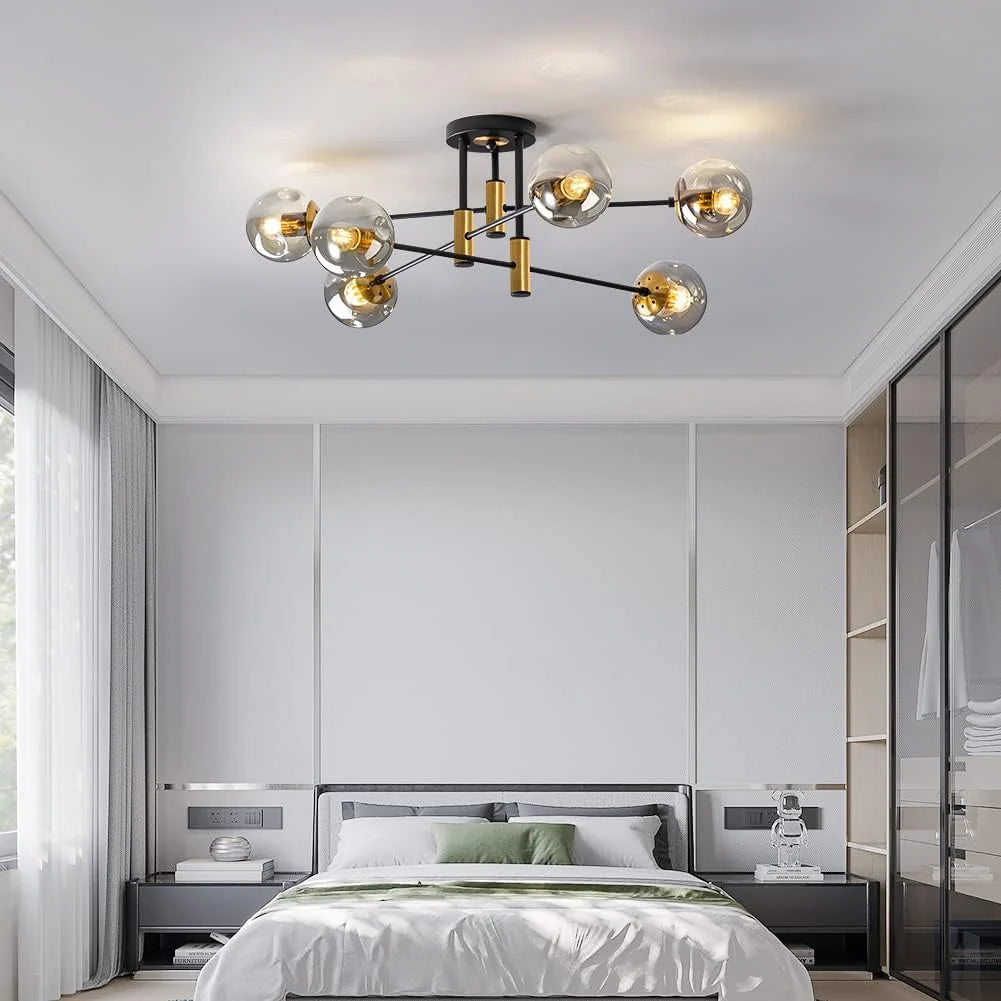 Lustre NOVAIRE Moderne à Sphères