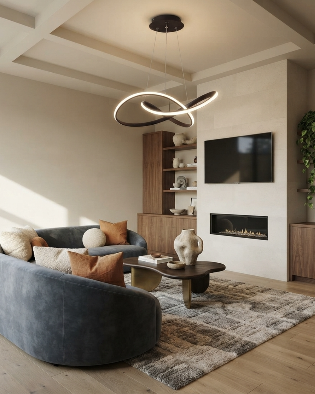 Suspension LED Curly