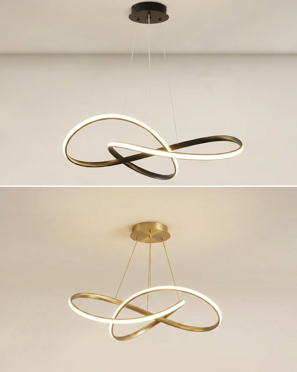 Suspension LED Curly