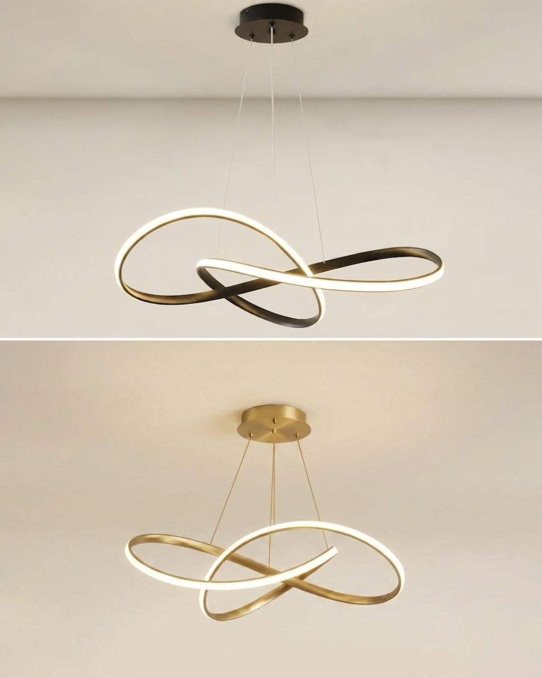 Suspension LED Curly