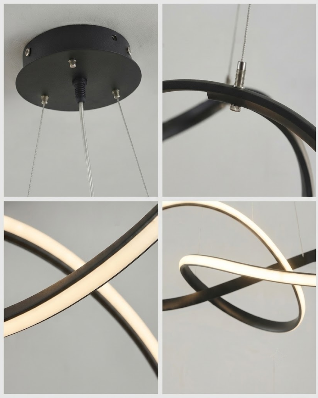 Suspension LED Curly
