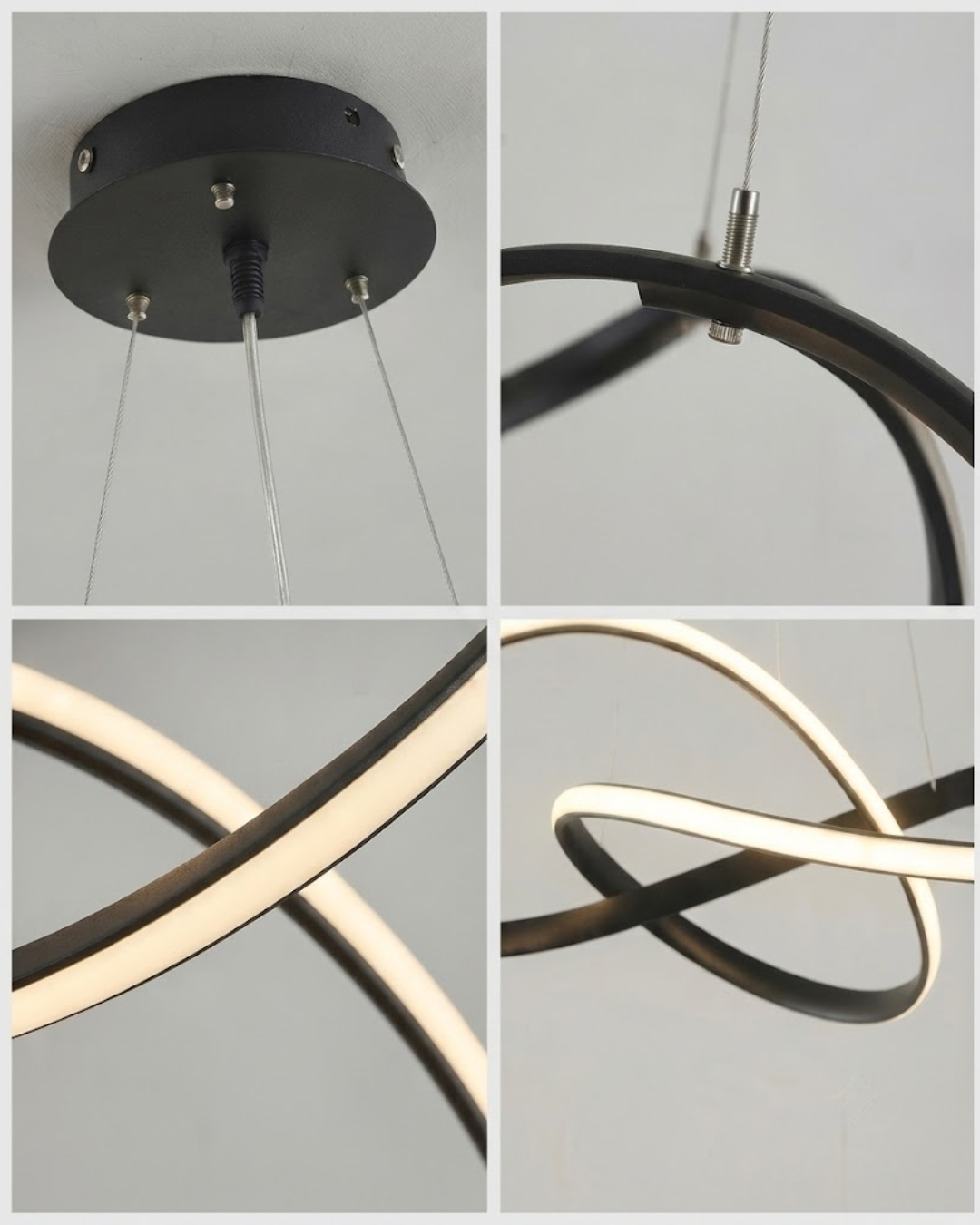 Suspension LED Curly