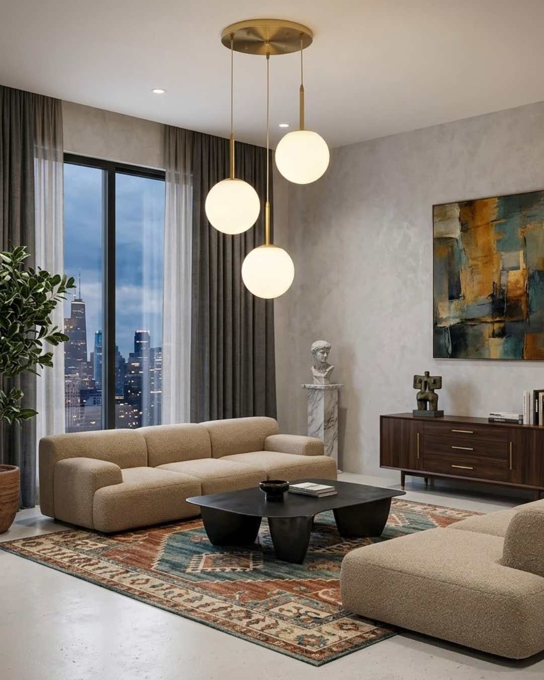 Luminaire moderne design maroc
