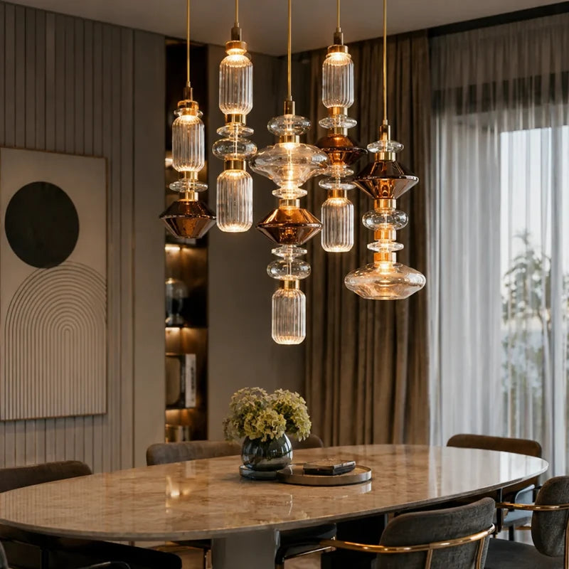 SUSPENSION LUMINAIRE MODERNE 